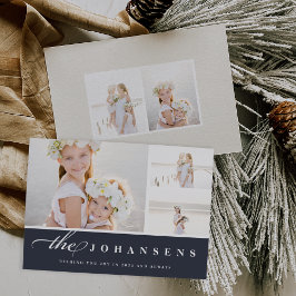 Simplicidad | Tarjeta de Collage de fotos de vacac