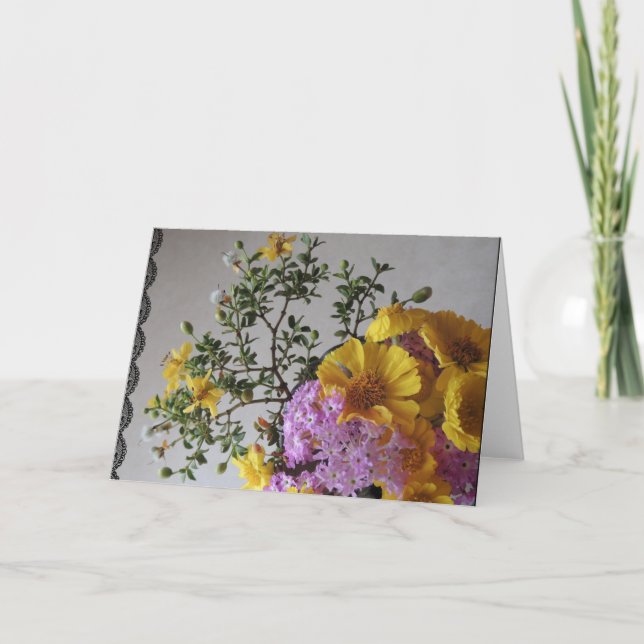 Simplicidad - Tarjeta de nota de Personalizable (Anverso)