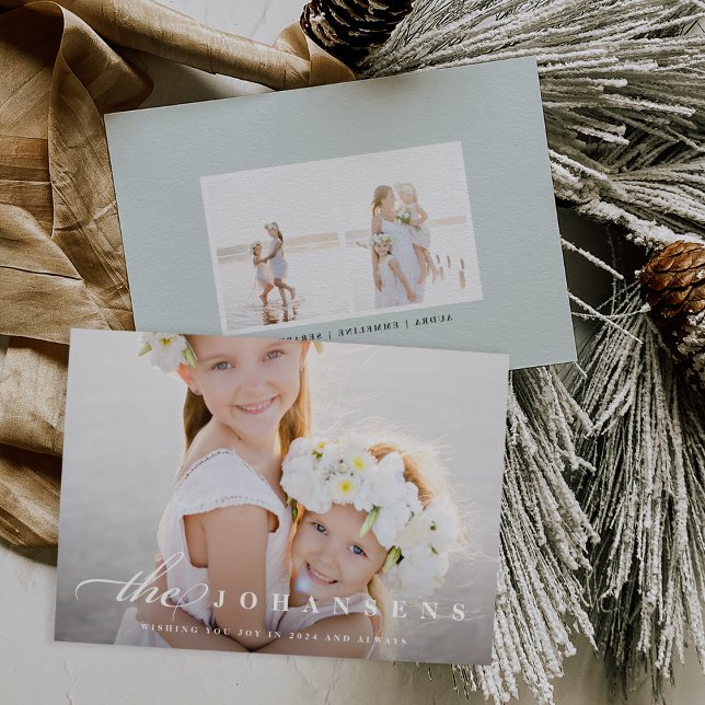 Simplicidad | Tarjeta fotográfica de vacaciones (Subido por el creador)