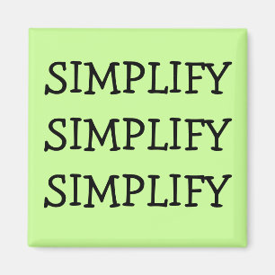 SIMPLIFIQUE EL IMÁN