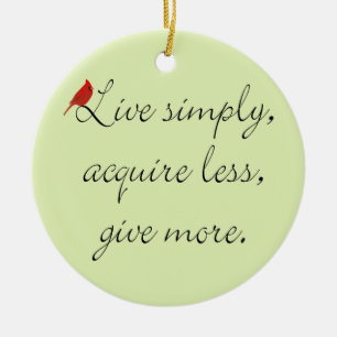 Simplifique el ornamento del navidad