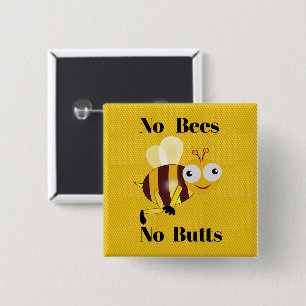 Sin abejas Sin botón de topes