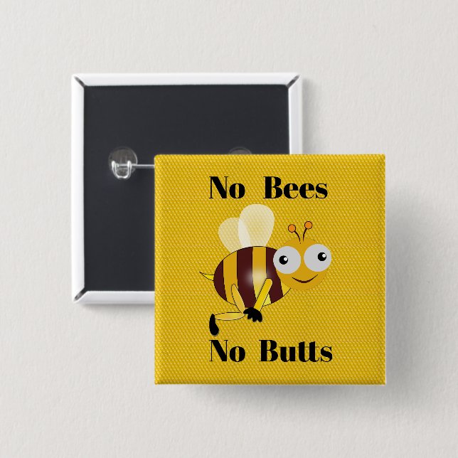 Sin abejas Sin botón de topes (Anverso y reverso)