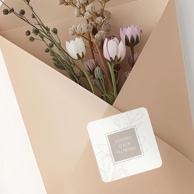 Sin blanco | Etiqueta floral de moda (Subido por el creador)