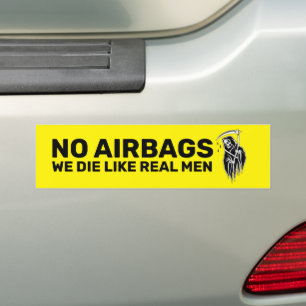 Sin bolsas de aire morimos como pegatinas de autos
