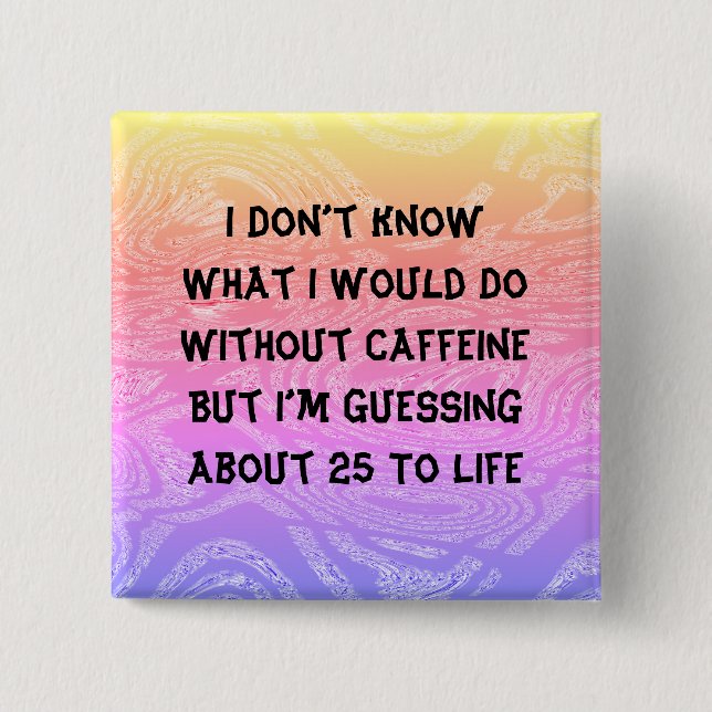 Sin botón de cafeína (Anverso)