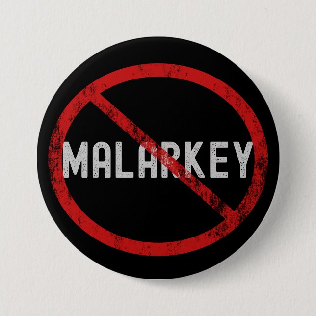 Sin botón Malarkey (Anverso)