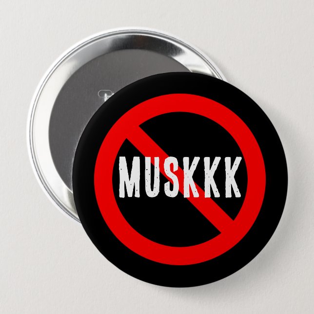 Sin botón MUSKKK (Anverso y reverso)