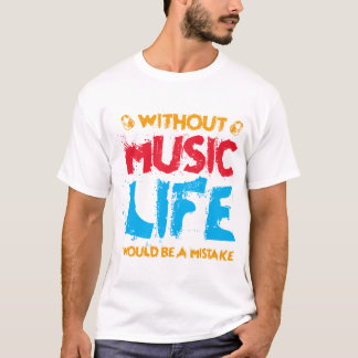 Sin camiseta musical Diseño-235-320-01