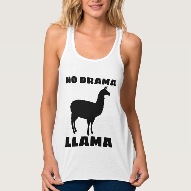 SIN CAMISETAS DE DRAMA LLAMA (Anverso)