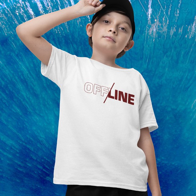 Sin conexión | Camiseta Geek Humor (Subido por el creador)