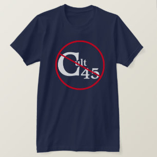 Sin culto 45 camiseta