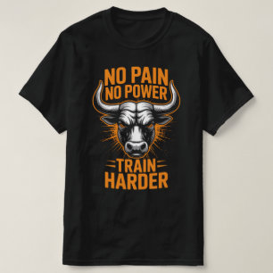 Sin Dolor No Hay Poder Camiseta de Motivación Fitn