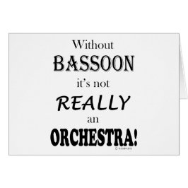Sin el Bassoon - orquesta