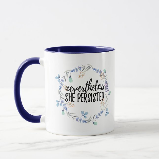 Sin embargo ella persistió taza del Dos-Tono (Izquierda)