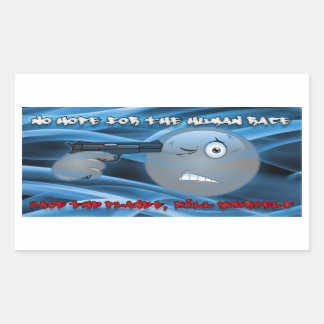 Sin esperanza Pegatina azul humeante