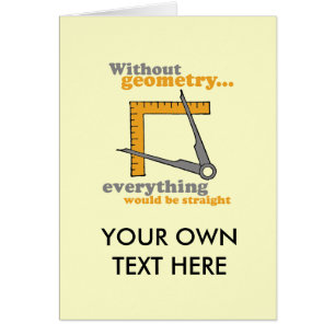 SIN GEOMETRÍA, TODO SERÍA RECTO