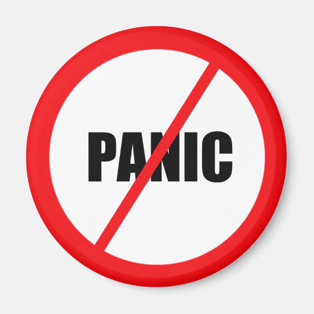 Sin imán de pánico (Frente)