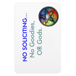 Sin imán de solicitud, con Pentáculo