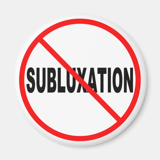 Sin imán de subluxación (Frente)