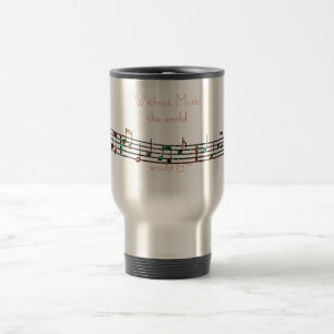 Sin la taza del viaje de la música