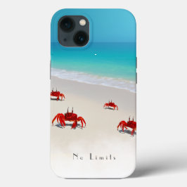 Sin límites — iPhone 13 Funda duro 4 cangrejos