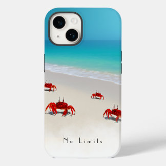 Sin límites — iPhone 14 Funda duro 4 cangrejos