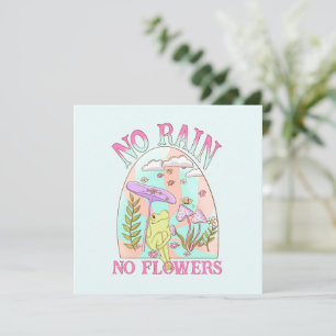 Sin lluvia, sin flores - Flores y hongos vibrantes