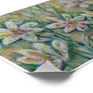 Sin nubes Impresión de arte original 5x7