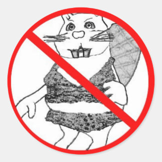 Sin pegatina de castor