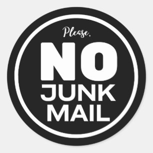 Sin Pegatina de correo no deseado