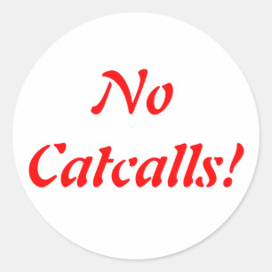 Sin Pegatinas de Catcall