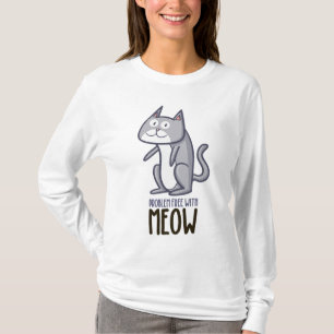 Sin problemas con la camiseta de Meow