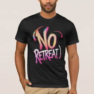 Sin retractación Graffiti Camiseta Audaz Calle Urb