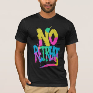 Sin retractación Graffiti Camiseta Audaz Calle Urb