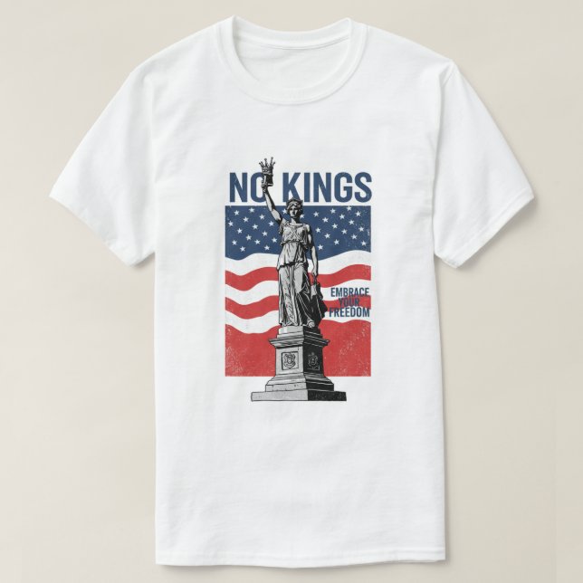 Sin reyes - Acepta tu camiseta de la libertad (Diseño del anverso)