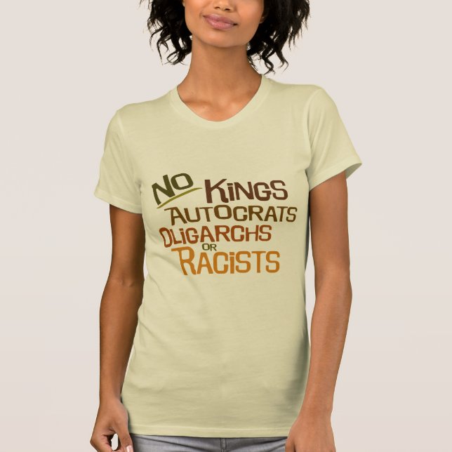 Sin Reyes -- Camiseta de cuello redondo para mujer (Anverso)