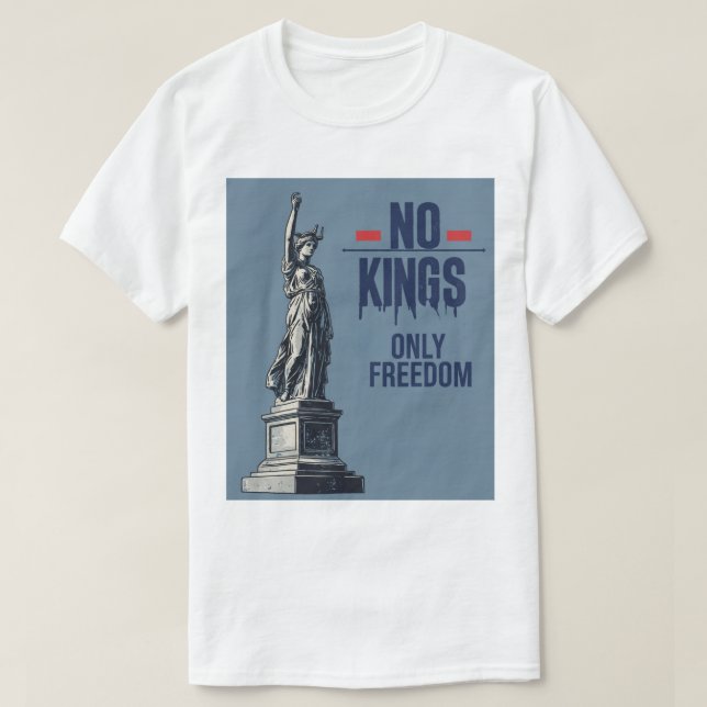 Sin reyes, solamente camiseta de la libertad (Diseño del anverso)