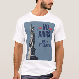 Sin reyes, solamente camiseta de la libertad