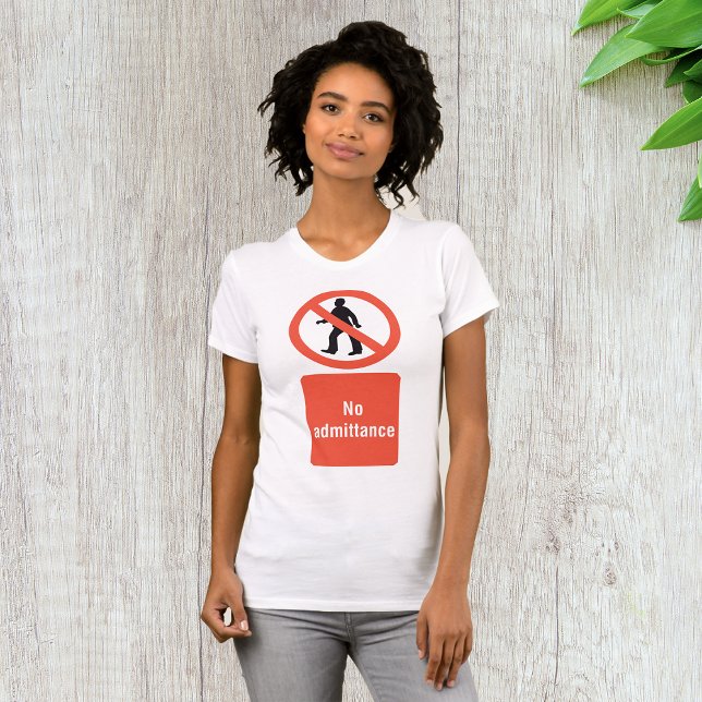 Sin Rótulo de admisión Camiseta para mujeres (Subido por el creador)