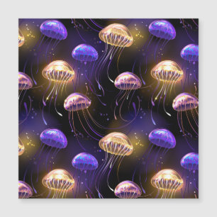Sin soldadura con medusas brillantes