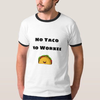 Sin tacón sin camiseta de trabajo