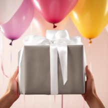 Sin tiempo - Papel de envolvimiento gris beige