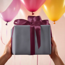 Sin tiempo - Papel de envolvimiento gris de Guay