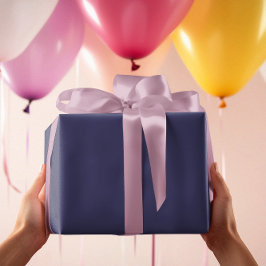 Sin tiempo - Papel de regalo Azul añil