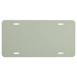 Sin tiempo - Placa de licencia de mal sabor