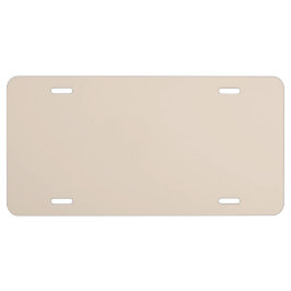 Sin tiempo - Placa de licencia de marfil para past