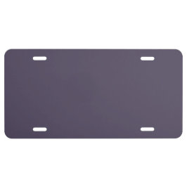 Sin tiempo - Placa de licencia mística oscura