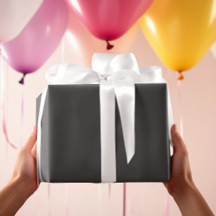 Sin Timidez - Papel de Regalo Gris Elegante