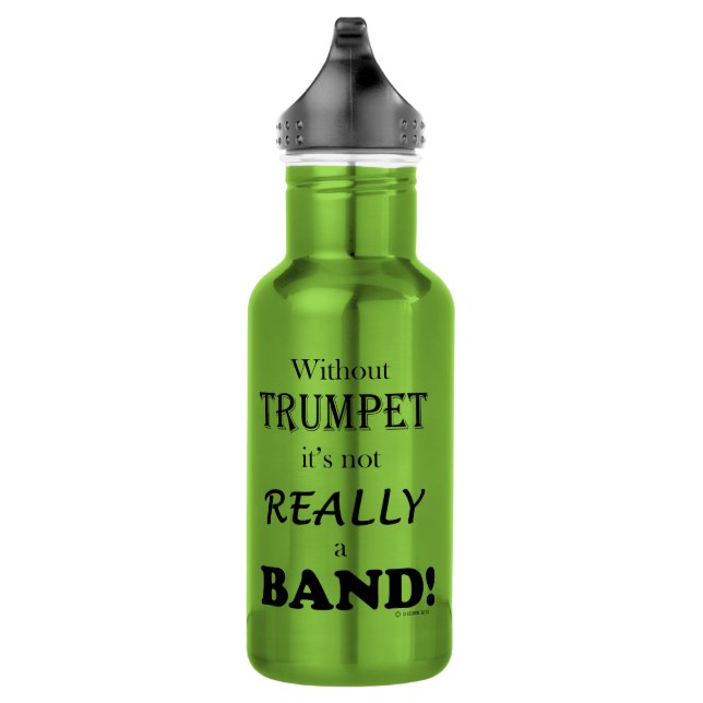 Sin Trumpet - Botella de agua de acero inoxidable  (Derecha)